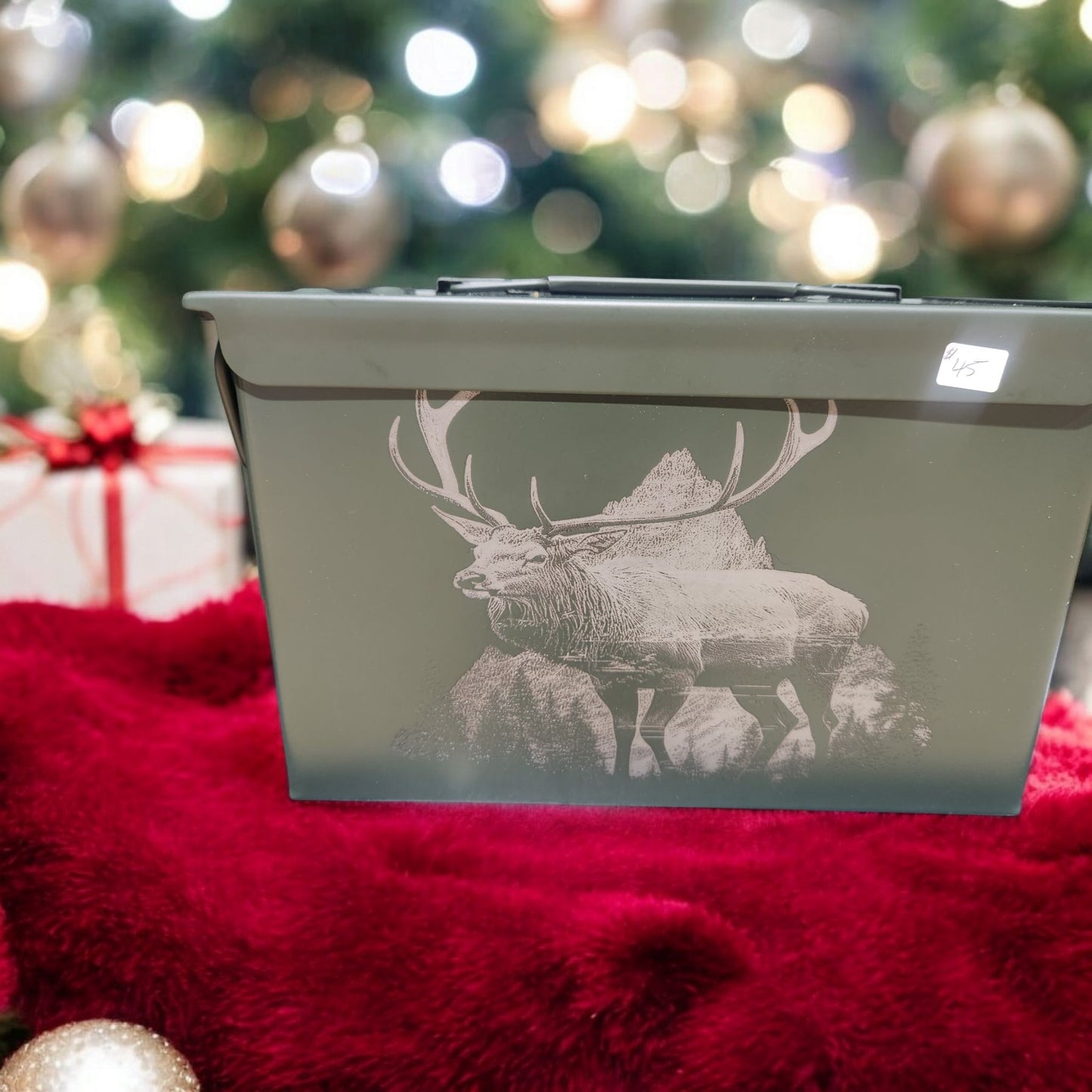 Mountain Lion with Elk Ammo can